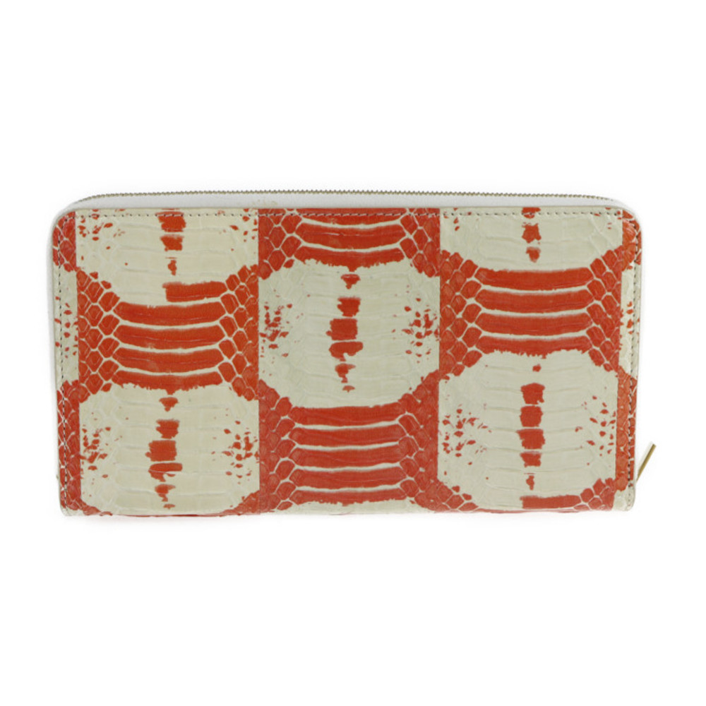 Celine Multi-Function Python Leather Long Wallet … - image 3